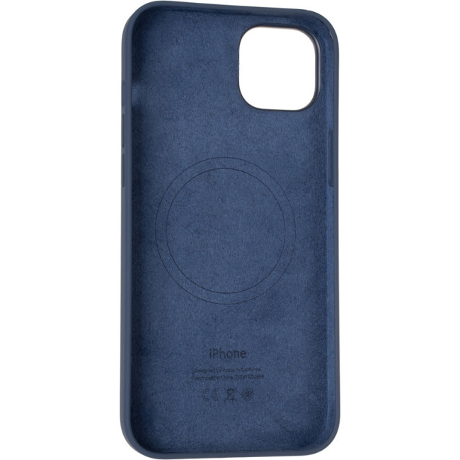 Чохол Original Full Soft Case (MagSafe) для iPhone 14 Plus Storm Blue