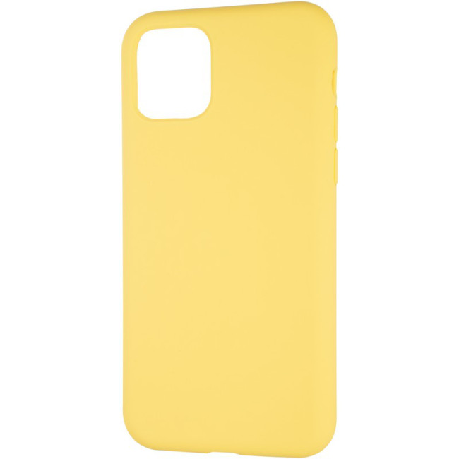 Чохол Original Full Soft Case для iPhone X/XS (without logo) Canary Yellow Чохол Original Full Soft Case для iPhone X/XS (without logo) Canary Yellow