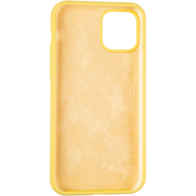 Чохол Original Full Soft Case для iPhone X/XS (without logo) Canary Yellow Чохол Original Full Soft Case для iPhone X/XS (without logo) Canary Yellow