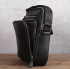 Шкіряна  чоловіча чорна сумка-барсетка через плече Tiding Bag A25-1278C