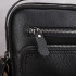 Шкіряна  чоловіча чорна сумка-барсетка через плече Tiding Bag A25-1278C