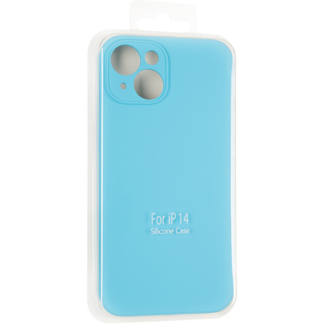 Чохол Original Full Soft Case для iPhone 14 (without logo) Blue