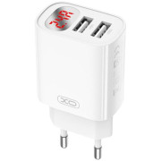Мережевий зарядний пристрій XO L95 2USB 2.4A White