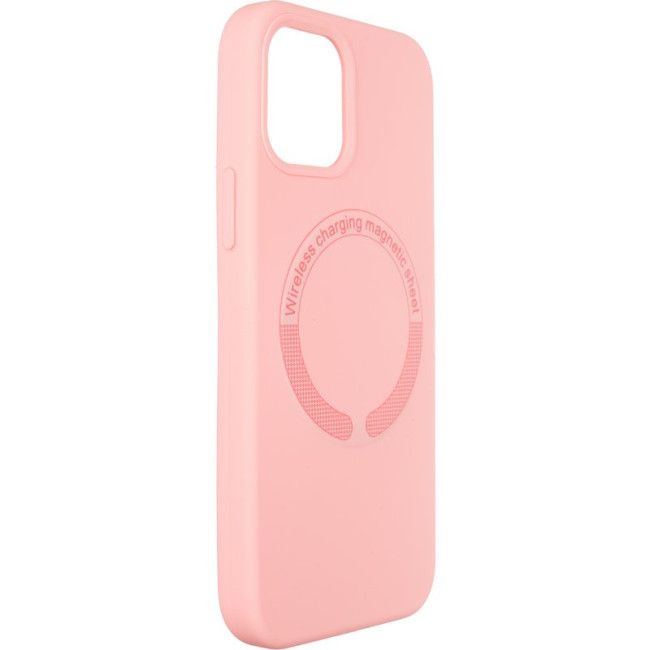 Чохол Full Soft Case (MagSafe) для iPhone 12 Pro Max Pink Чохол Full Soft Case (MagSafe) для iPhone 12 Pro Max Pink