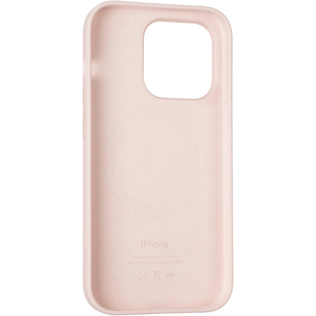 Чохол Original Full Soft Case (MagSafe) для iPhone 14 Pro Chalk Pink