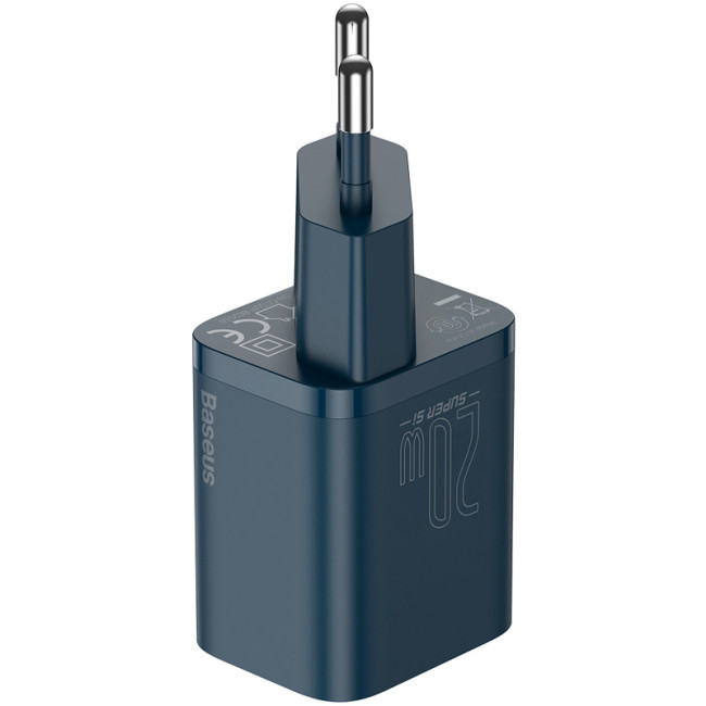Мережевий зарядний пристрій Baseus Super Si 20W 1Type-C (CCSUP-B03) Blue