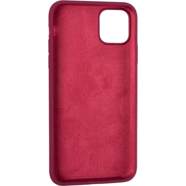 Чохол Original Full Soft Case для iPhone 11 Pro Max (without logo) Marsala Чохол Original Full Soft Case для iPhone 11 Pro Max (without logo) Marsala