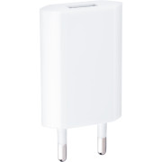 Мережевий зарядний пристрій iPhone 5 (MD813ZM/A) (тех.пак) з логотипом White