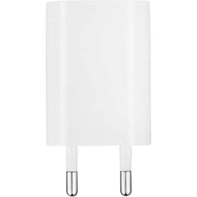Мережевий зарядний пристрій iPhone 5 (MD813ZM/A) (тех.пак) з логотипом White