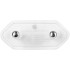 Мережевий зарядний пристрій iPhone 5 (MD813ZM/A) (тех.пак) з логотипом White