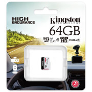 Карта пам'яті microSDXC 64Gb Kingston Endurance A1 (UHS-1 U1) (R-95Mb/s)