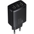 Мережевий зарядний пристрій Baseus Compact Charger 3USB 17W (CCXJ020101) Black