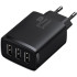 Мережевий зарядний пристрій Baseus Compact Charger 3USB 17W (CCXJ020101) Black