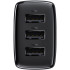Мережевий зарядний пристрій Baseus Compact Charger 3USB 17W (CCXJ020101) Black