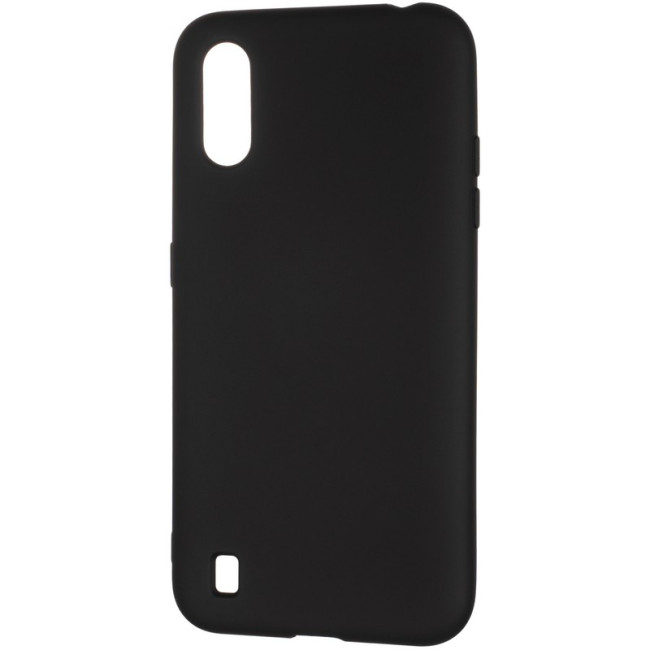 Чохол Full Soft Case для Samsung A015 (A01)/M015 (M01) Black Чохол Full Soft Case для Samsung A015 (A01)/M015 (M01) Black