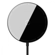 Бездротовий зарядний пристрій Baseus Simple Mini 3 Magnetic 15W (CCJJ040001)  Black