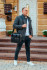 Ділова шкіряна сумка для ноутбука Borsa Leather 5526 Чорна