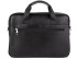 Ділова шкіряна сумка для ноутбука Borsa Leather 5526 Чорна