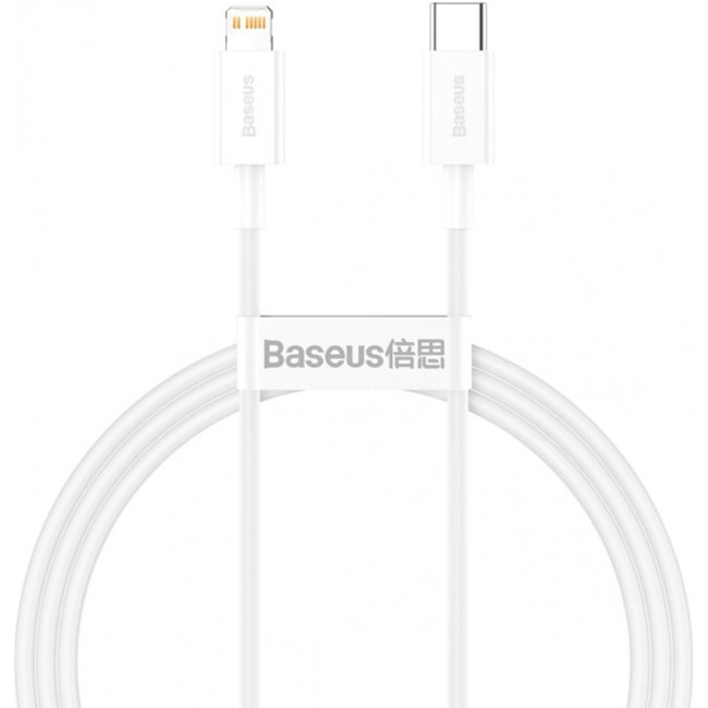Кабель USB Baseus Superior Series Lightning 2.4A (CALYS-C02) White 2m