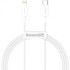 Кабель USB Baseus Superior Series Lightning 2.4A (CALYS-C02) White 2m