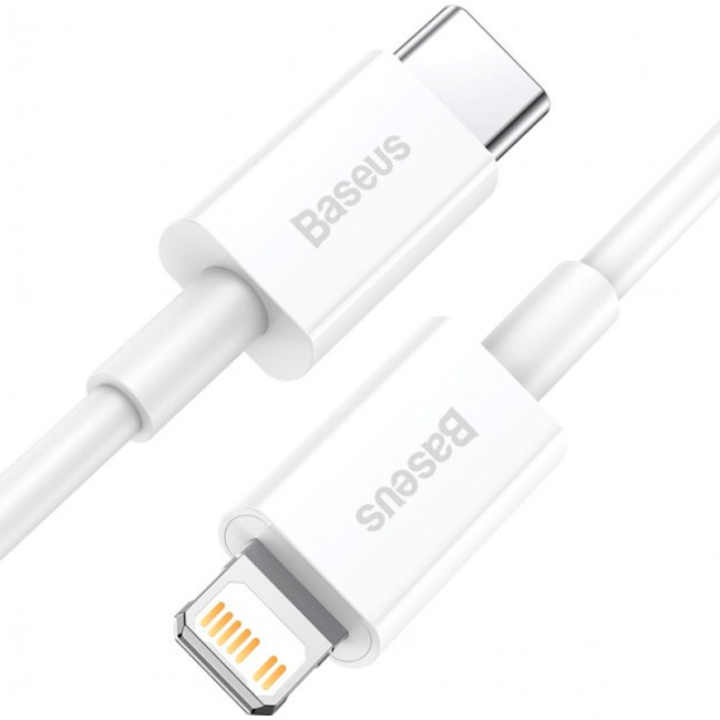 Кабель USB Baseus Superior Series Lightning 2.4A (CALYS-C02) White 2m