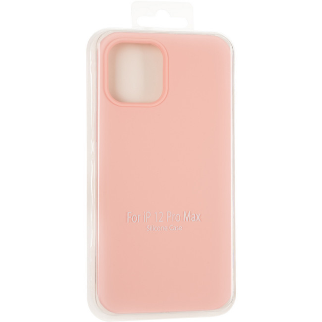 Чохол Original Full Soft Case для iPhone 12 Pro Max (without logo) Pink Чохол Original Full Soft Case для iPhone 12 Pro Max (without logo) Pink
