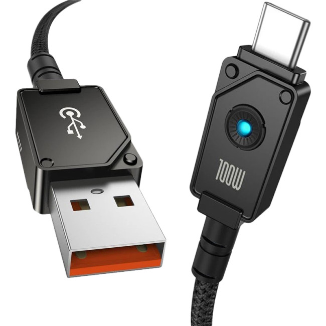 Кабель USB Baseus Unbreakable Series Type-C (P10355801111-01) 2m 100W Cluster Black