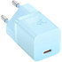 Мережевий зарядний пристрій Baseus GaN5 30W 1Type-C (CCGN070603) Blue