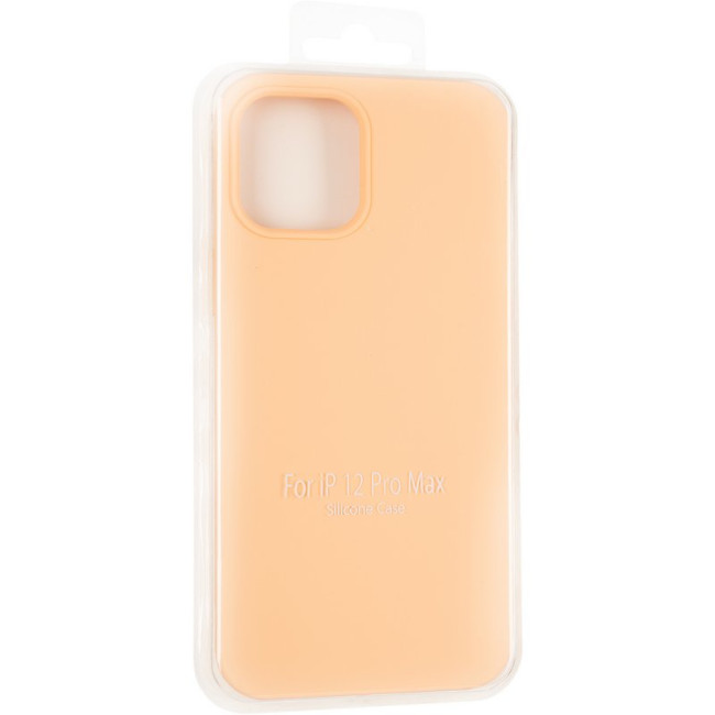 Чохол Original Full Soft Case для iPhone 12 Pro Max (without logo) Papaya Чохол Original Full Soft Case для iPhone 12 Pro Max (without logo) Papaya
