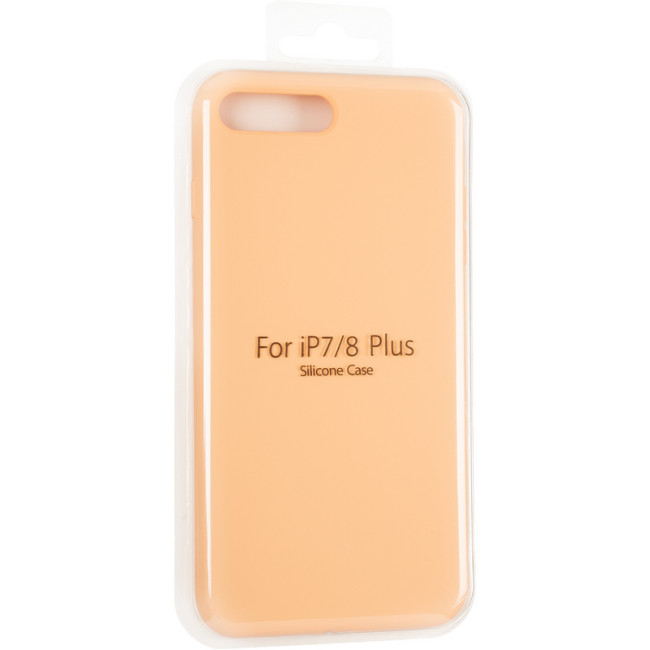 Чохол Original Full Soft Case для iPhone 7 Plus/8 Plus (without logo) Papaya Чохол Original Full Soft Case для iPhone 7 Plus/8 Plus (without logo) Papaya