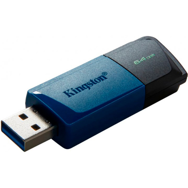USB флеш накопичувач Kingston DT Exodia M 64Gb USB 3.2 Black/Blue