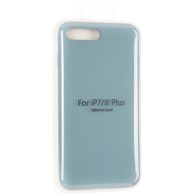 Чохол Original Full Soft Case для iPhone 7 Plus/8 Plus (without logo) Granny Grey Чохол Original Full Soft Case для iPhone 7 Plus/8 Plus (without logo) Granny Grey