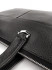 Чоловіча  чорна шкіряна сумка для документів та ноутбука Tiding Bag N13589
