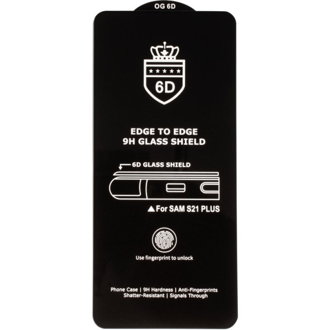 Захисне скло Gelius Full Cover Ultra-Thin 0.25mm для Samsung G996 (S21 Plus) Black