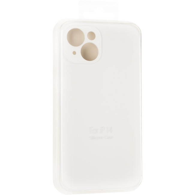 Чохол Original Full Soft Case для iPhone 14 (without logo) White