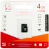Карта пам'яті microSDHC 4Gb T&G (Class 10)