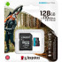 Карта пам'яті microSDXC 128Gb Kingston Canvas Go Plus A2 V30 (UHS-1 U3) (R-170Mb/s) + адаптер SD