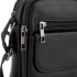 Сумка шкіряна чоловіча чорна через плече Tiding Bag IT-73302