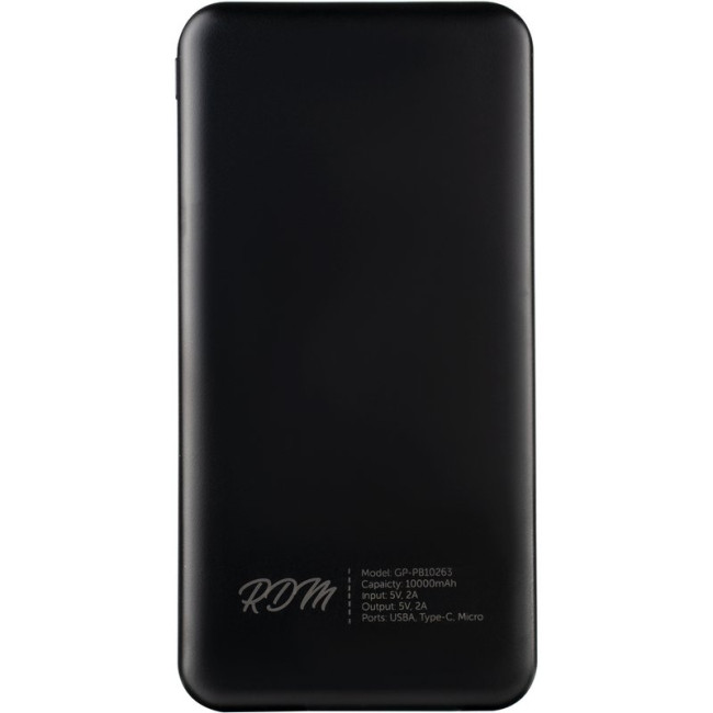 Додаткова батарея Gelius RDM GP-PB10263 10000mAh 10W Black