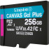 Карта пам'яті microSDXC 256Gb KIngston Canvas Go Plus (UHS-1 U3) (R-170Mb/s, W90Mb/s)