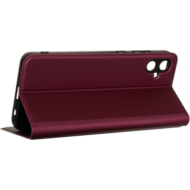 Чохол Book Cover Gelius Shell Case для Samsung A055 (A05) Marsala