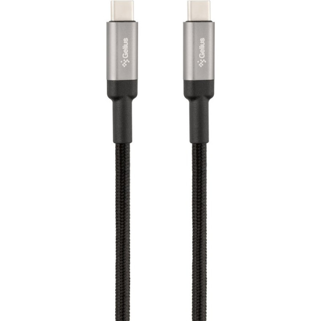 Додаткова батарея Gelius Titanium GP-PB301 100W (30000mAh) + кабель Type C/Type C (1m,100W) Black