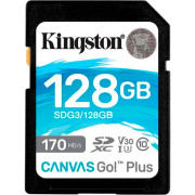 Карта пам'яті SDXC 128Gb Kingston Canvas Go Plus V30 (UHS-1 U3) (R-170Mb/s)