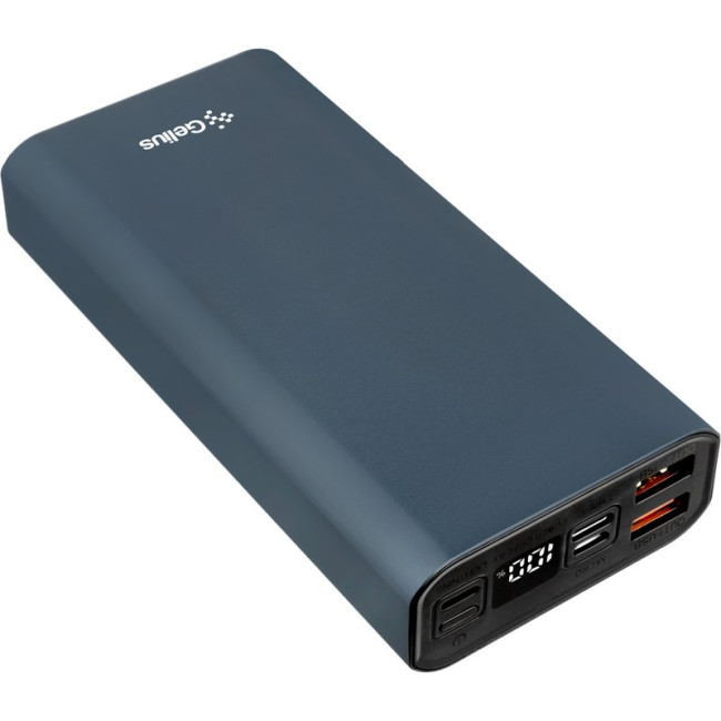 Додаткова батарея Gelius Edge 3 GP-PB20-210 PD 20000mAh QC+PD 20W Dark Blue