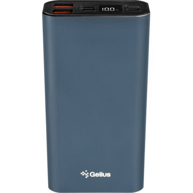 Додаткова батарея Gelius Edge 3 GP-PB20-210 PD 20000mAh QC+PD 20W Dark Blue