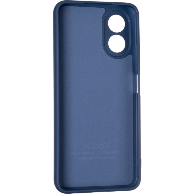 Чохол Full Soft Case для Oppo A18 Dark Blue Чохол Full Soft Case для Oppo A18 Dark Blue