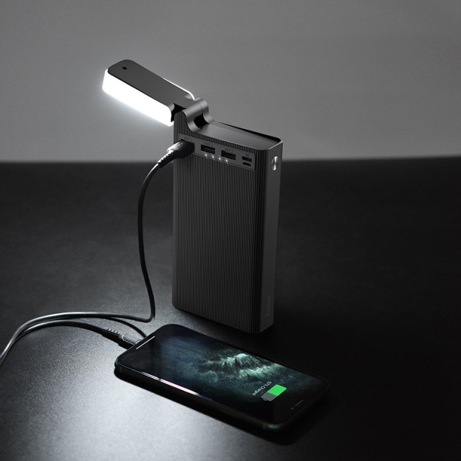 Додаткова батарея Hoco J62 Table Lamp(30000mAh) Black