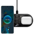 Бездротовий зарядний пристрій Baseus Digital LED Display 2in1 20W (WXSX010101) Black