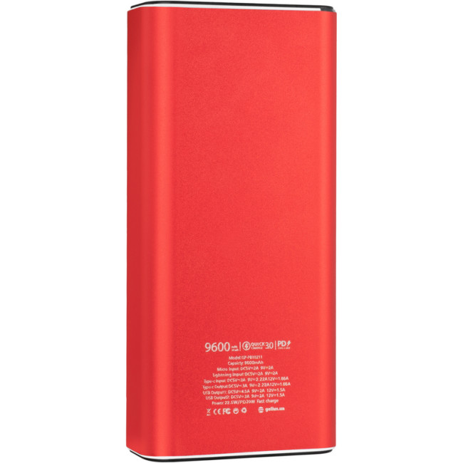 Додаткова батарея Gelius CoolMini 2 PD GP-PB10-211 9600mAh Red