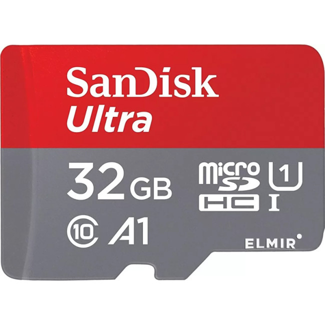 Карта пам'яті microSDHC 32Gb SanDisk Ultra (100Mb/s) (Class 10) (UHS-1)